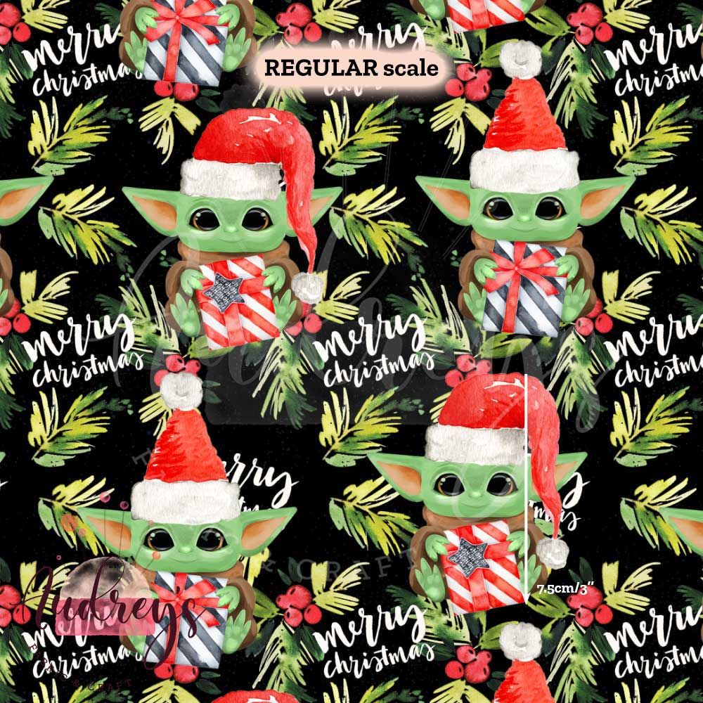 Merry Xmas, Baby Yoda Grogu | PRE-ORDER | Choose Your Own Base