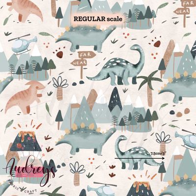 Watercolour Dinosaurs | PRE-ORDER | Choose Your Own Base