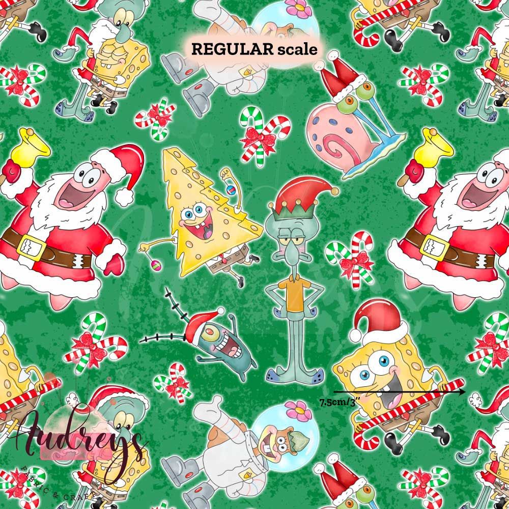 Spongebob&#39;s Xmas | PRE-ORDER | Choose Your Own Base