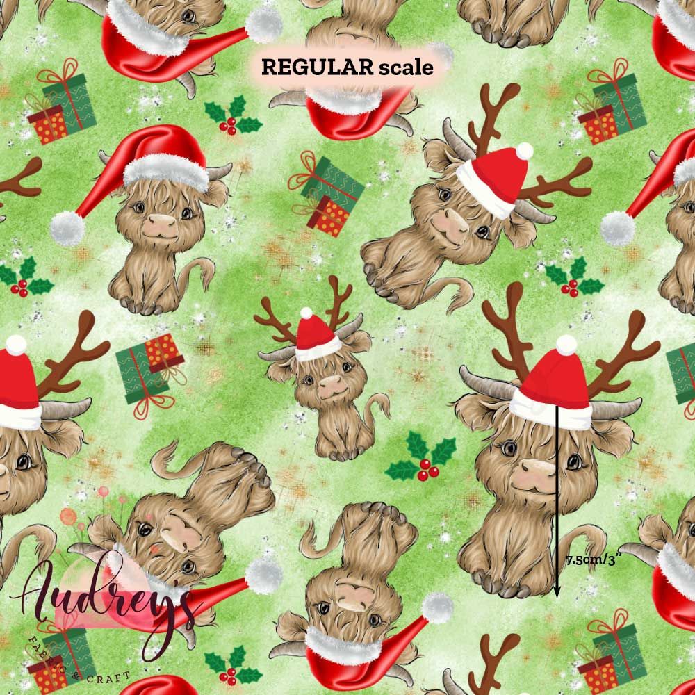 Highland Cow Christmas | PRE-ORDER | Choose Your Own Base