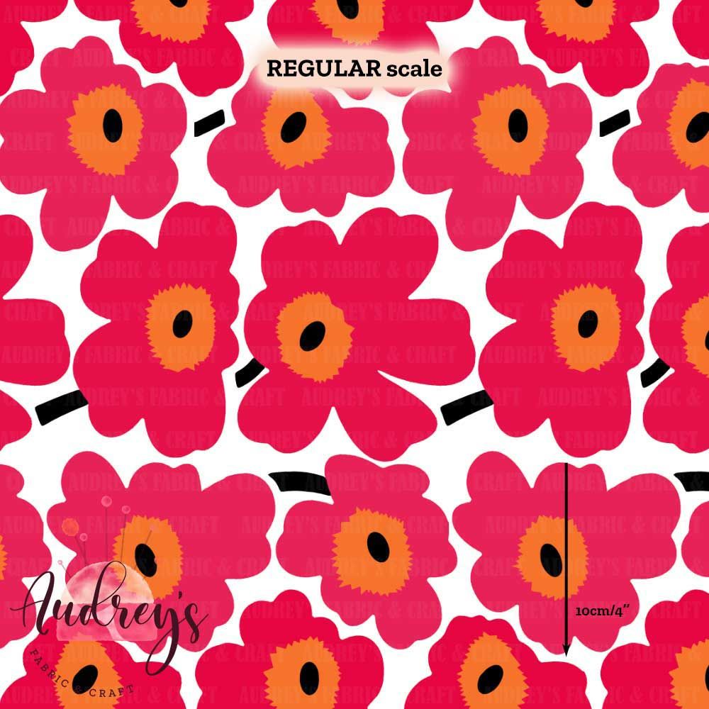 Retro Floral, Red | PRE-ORDER | Choose Your Own Base