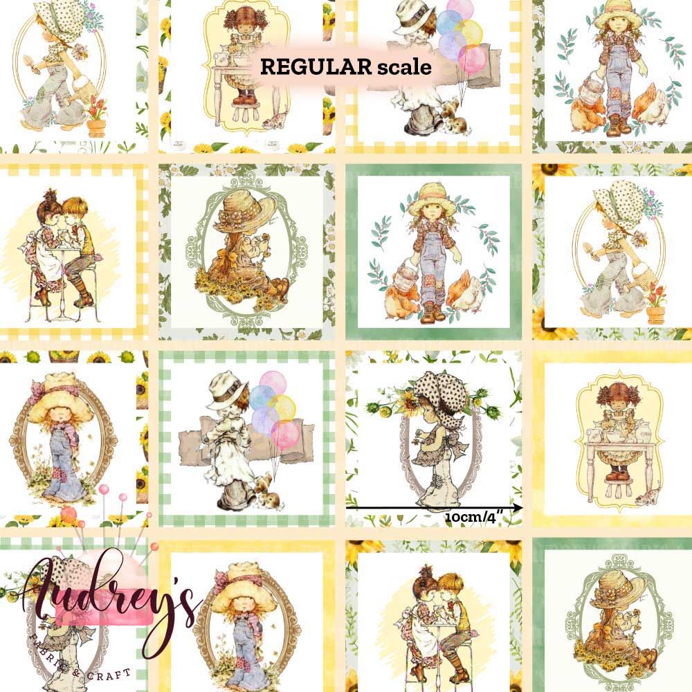 Holly Hobbie, Sunflower Square Frames | PRE-ORDER | Choose Your Own Base