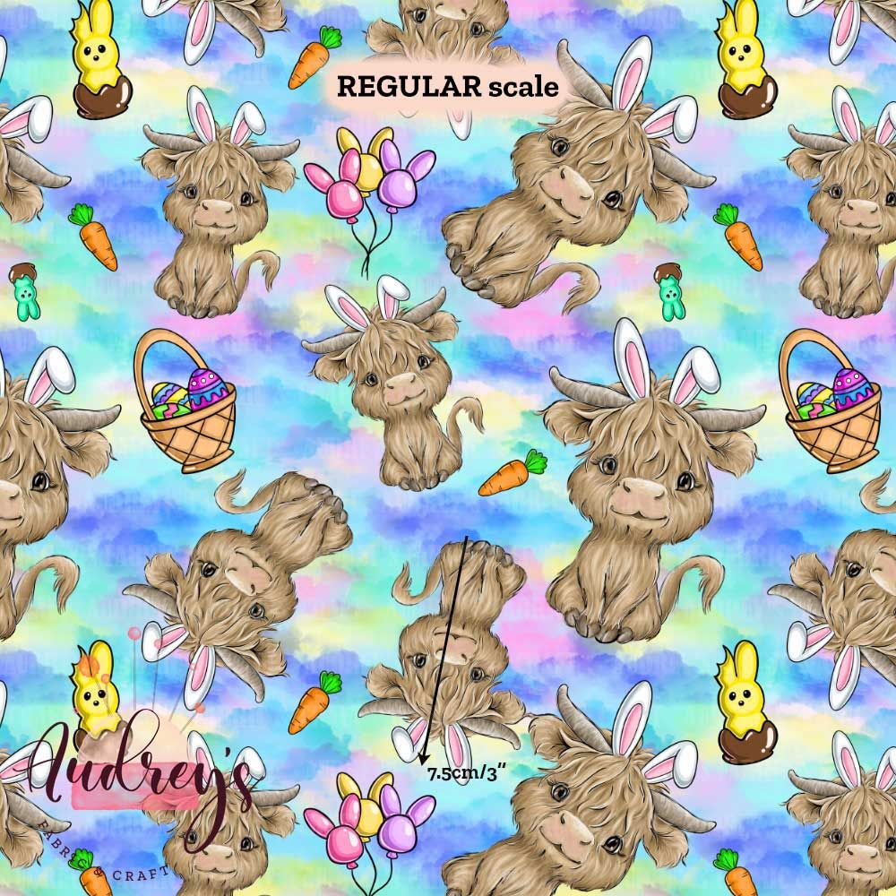 Easter Highland Cows | PRE-ORDER | Choose Your Own Base