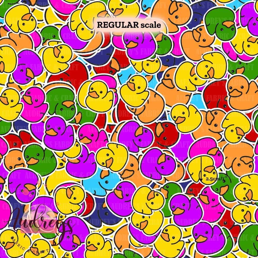 Rubber Duckies, Rainbow | PRE-ORDER | Choose Your Own Base