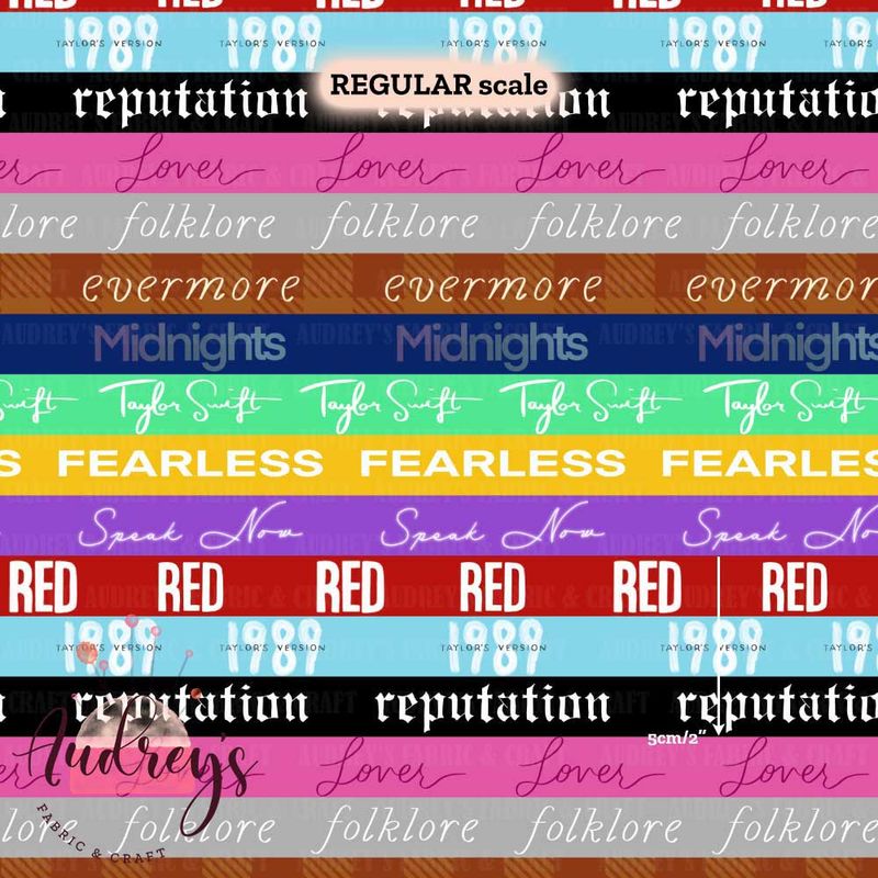 TS, Eras Strip | PRE-ORDER | Choose Your Own Base