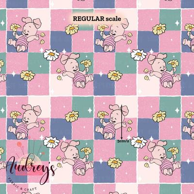 Piglet, Checks | PRE-ORDER | Choose Your Own Base