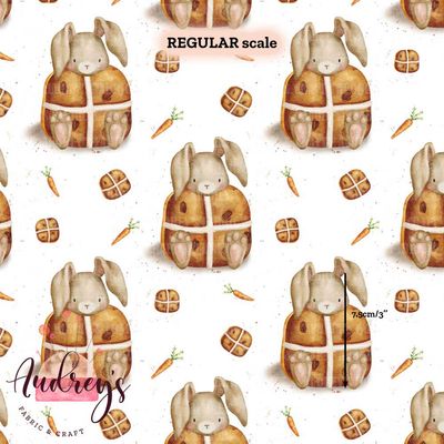 Bunnies &amp; Hot Cross Buns | PRE-ORDER | Choose Your Own Base