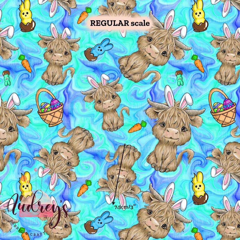 Easter Cows, Swirl | PRE-ORDER | Choose Your Own Base