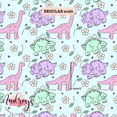 Floral Dinos | PRE-ORDER | Choose Your Own Base