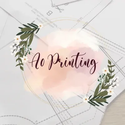A0 Sewing Pattern Printing