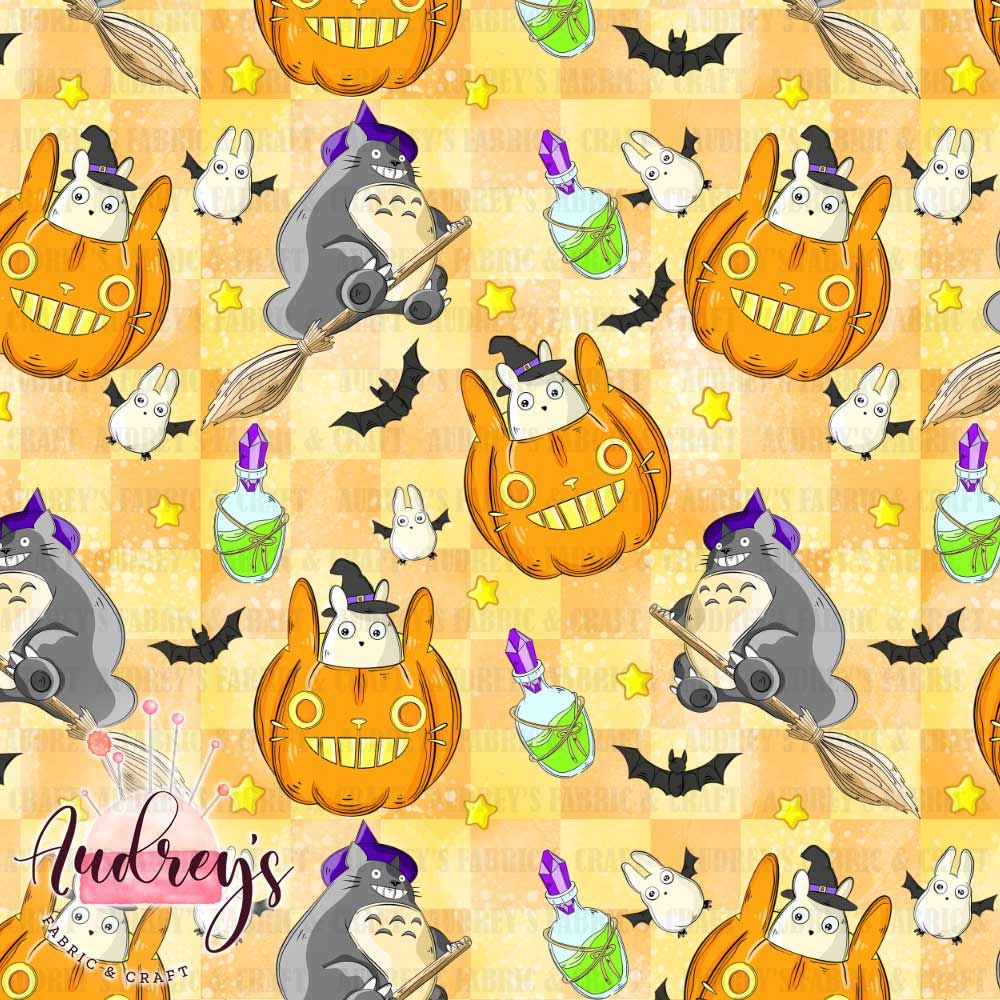 Totoro Halloween, Orange | PRE-ORDER | Choose Your Own Base
