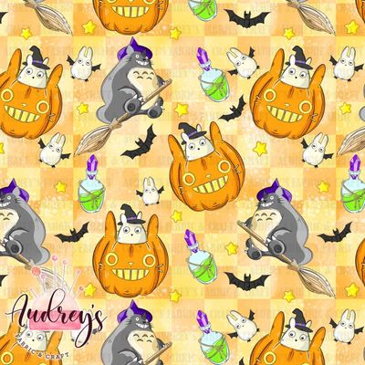 Totoro Halloween, Orange | PRE-ORDER | Choose Your Own Base