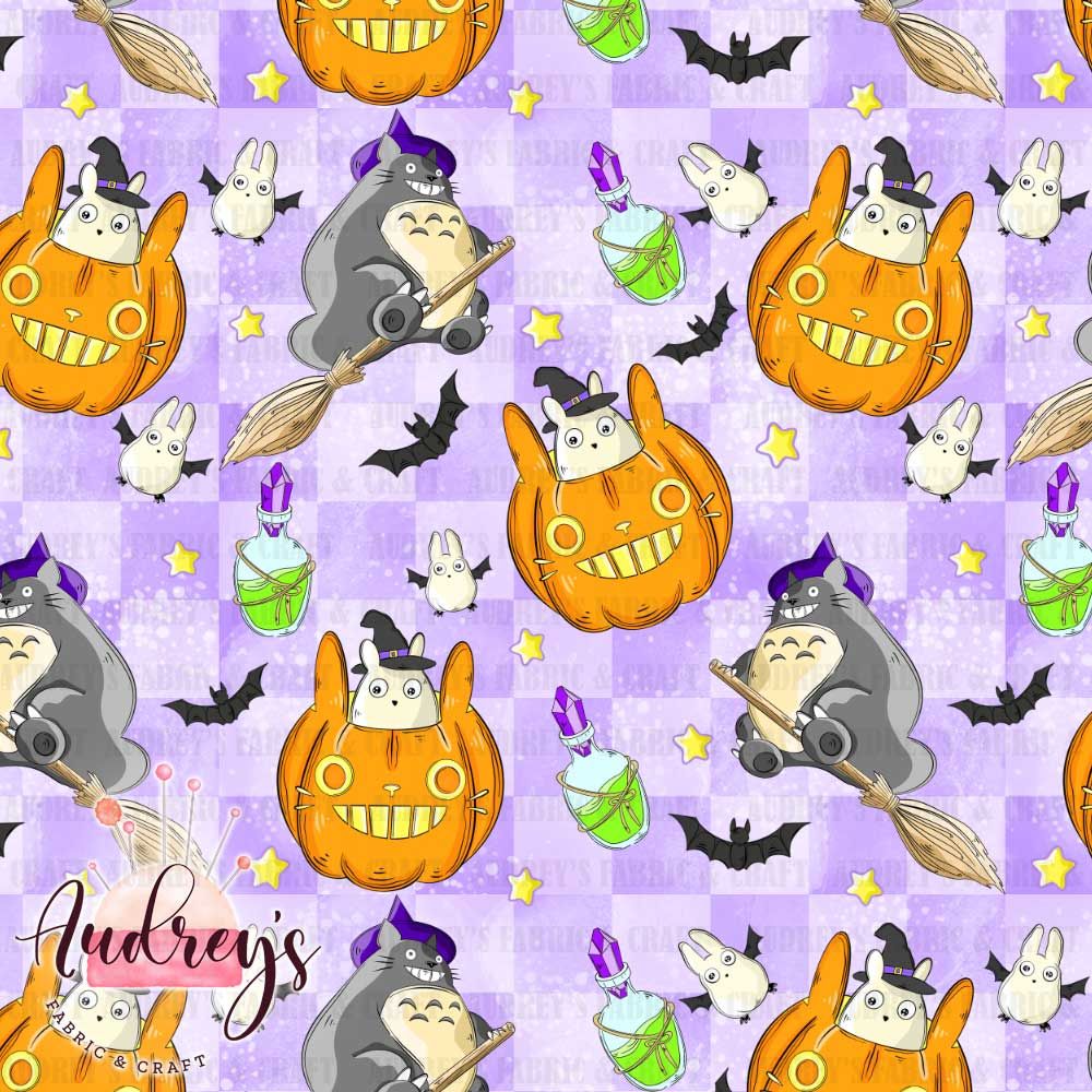 Totoro Halloween, Purple | PRE-ORDER | Choose Your Own Base