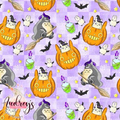 Totoro Halloween, Purple | PRE-ORDER | Choose Your Own Base
