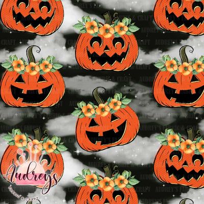 Floral Pumpkin | PRE-ORDER | Choose Your Own Base