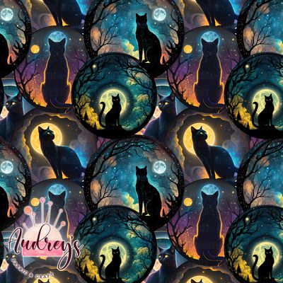 Mystic Moonlit Cats | PRE-ORDER | Choose Your Own Base