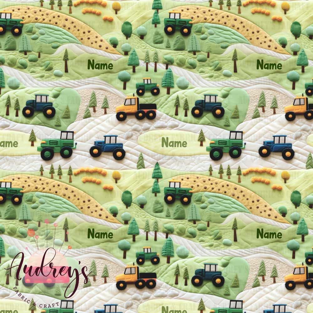 Tractor, Name File | PRE-ORDER | Choose Your Own Base