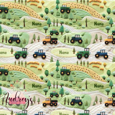 Tractor, Name File | PRE-ORDER | Choose Your Own Base