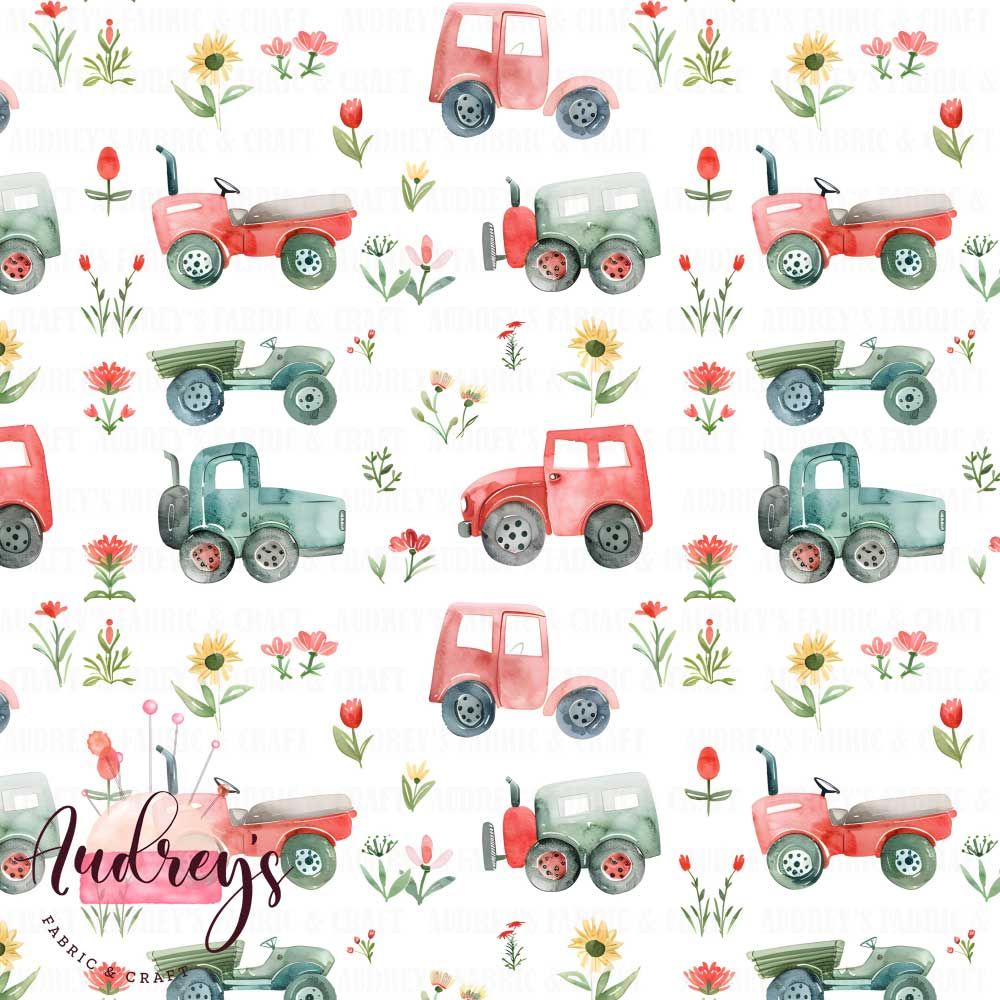 Springtime Tractors | PRE-ORDER | Choose Your Own Base