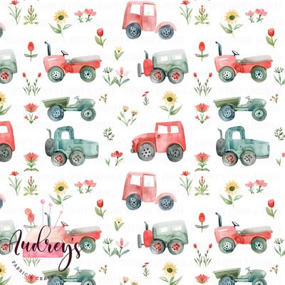 Springtime Tractors | PRE-ORDER | Choose Your Own Base