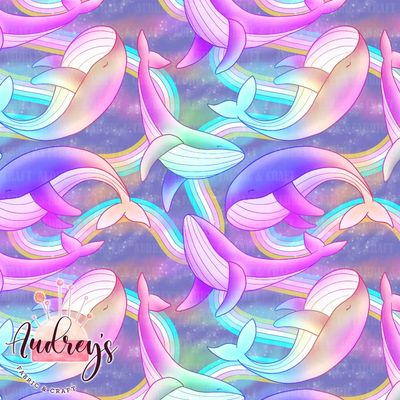 Rainbow Whales | PRE-ORDER | Choose Your Own Base