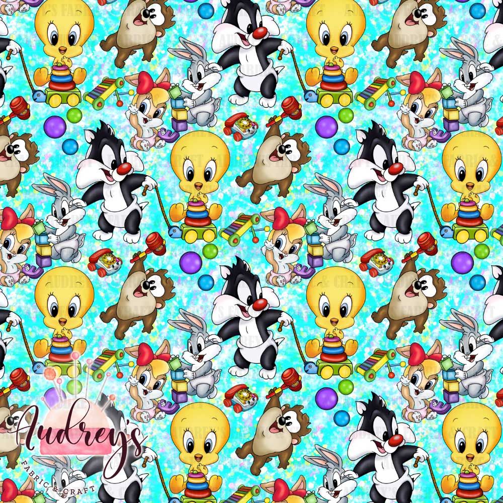 Looney Tunes, Blue Splatter | PRE-ORDER | Choose Your Own Base