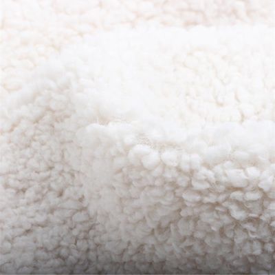 White | Sherpa Fleece Cuddle Plush Fleece | 165cm Wide