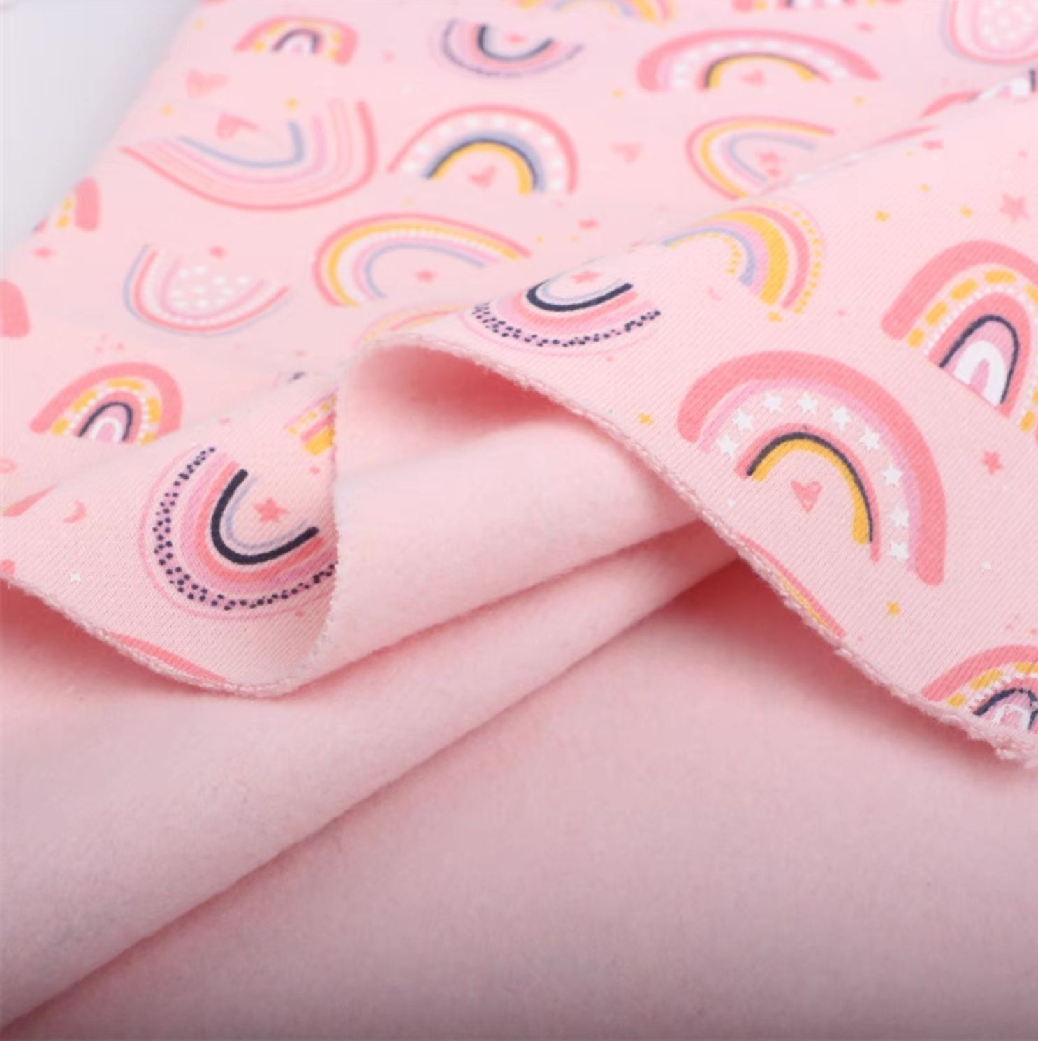 Rainbows | Tracksuiting Sweatshirt French Terry Fleece | 168cm Wide