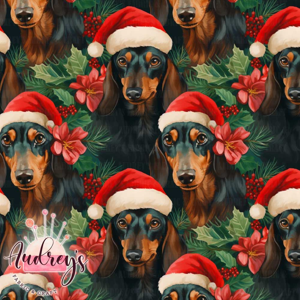 Xmas Dachshunds | PRE-ORDER | Choose Your Own Base