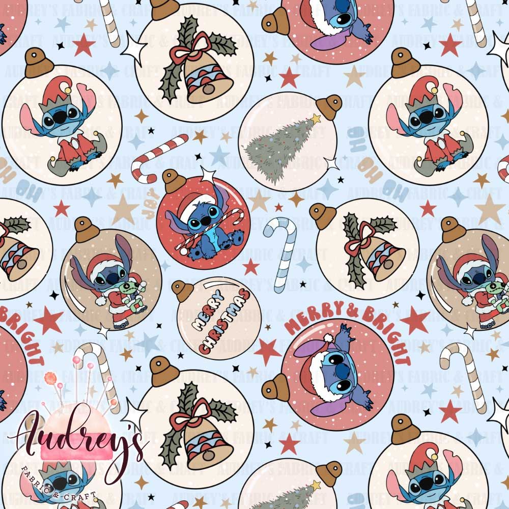 Stitch Baubles, Christmas | PRE-ORDER | Choose Your Own Base