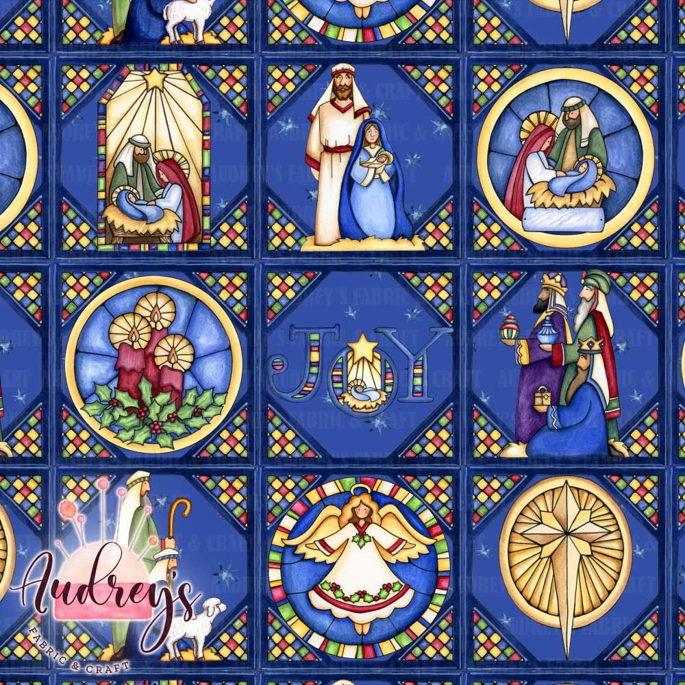 Nativity Stained Glass | PRE-ORDER | Choose Your Own Base