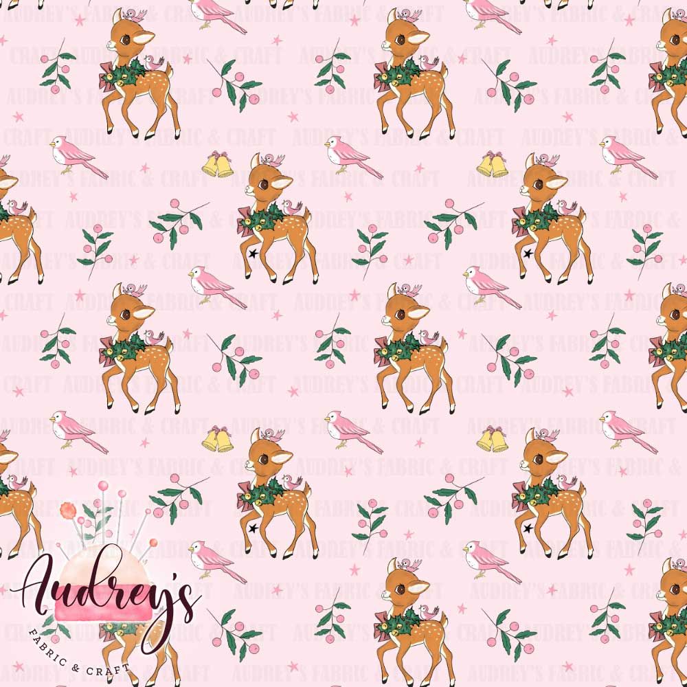 Pink Xmas Reindeer | PRE-ORDER | Choose Your Own Base