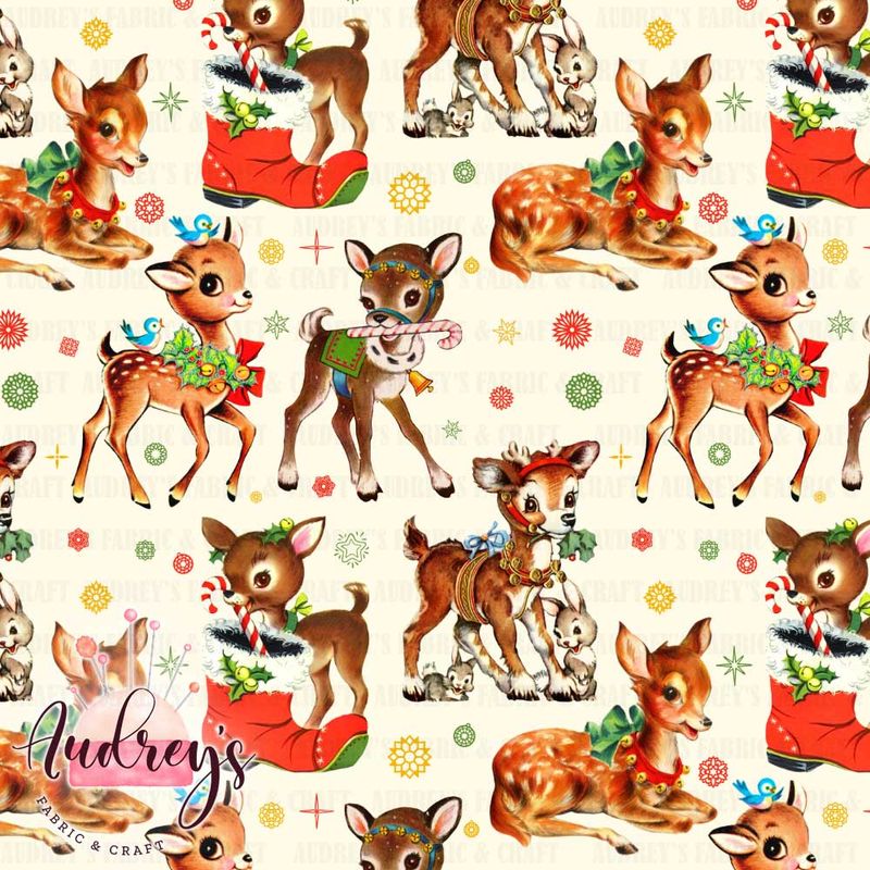 Vintage Reindeer | PRE-ORDER | Choose Your Own Base