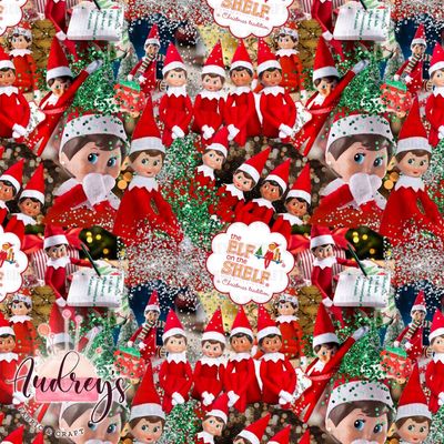 Elf on the Shelf Collage | PRE-ORDER | Choose Your Own Base