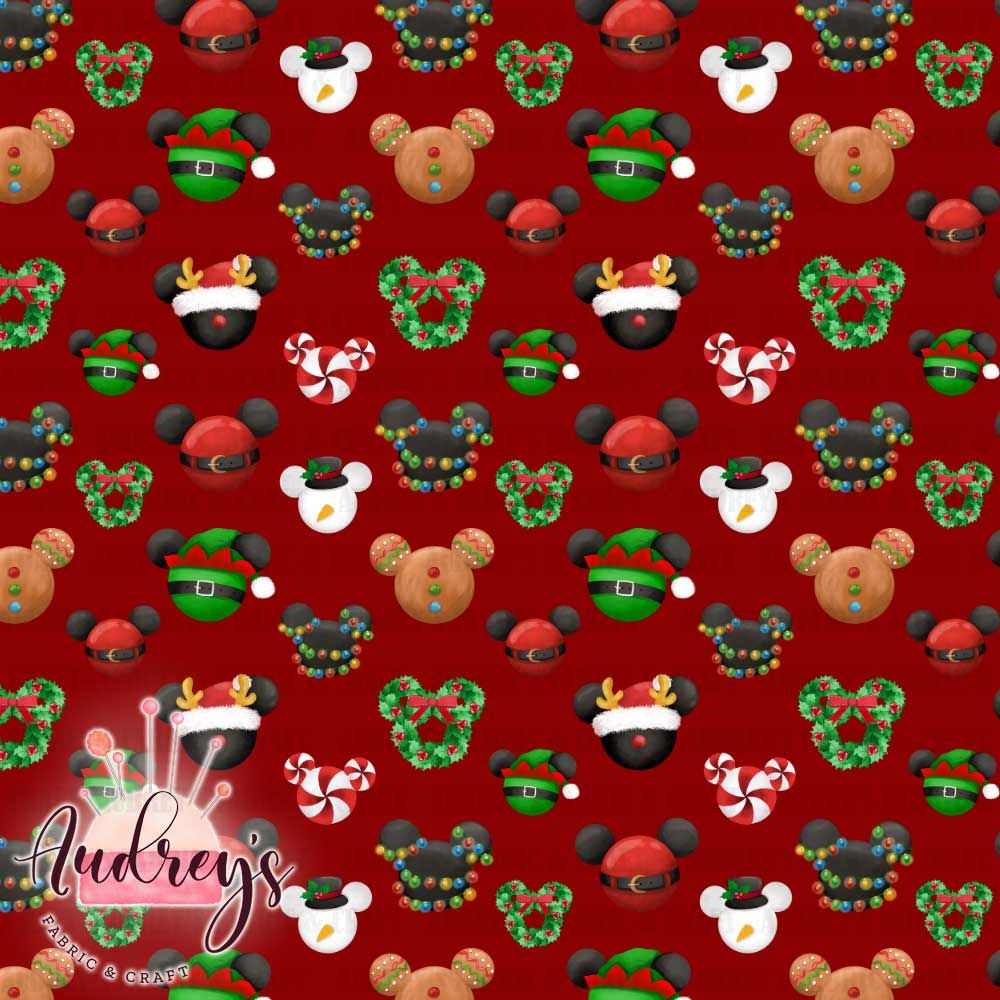 Xmas Mickey Heads | PRE-ORDER | Choose Your Own Base