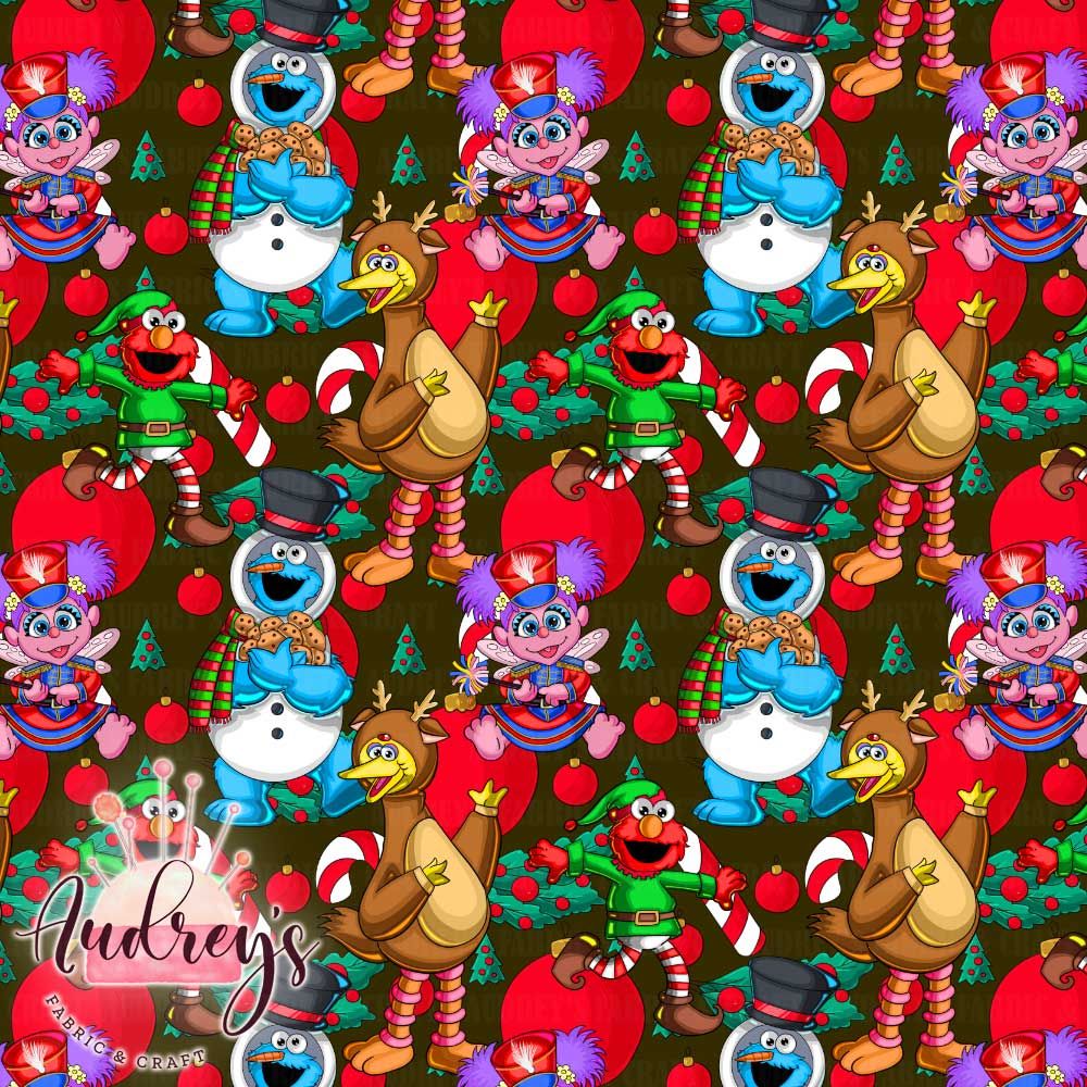 Xmas Sesame Street | PRE-ORDER | Choose Your Own Base