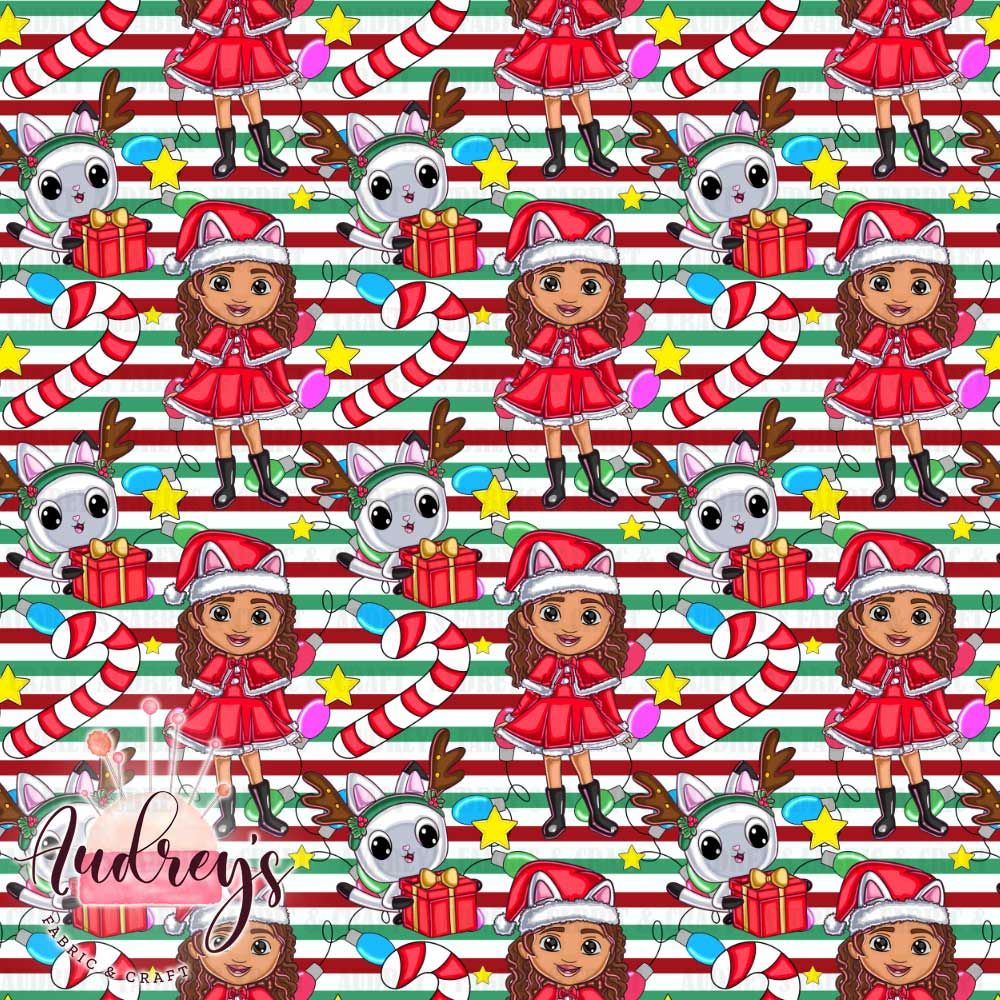 Xmas Gabby, Stripes | PRE-ORDER | Choose Your Own Base