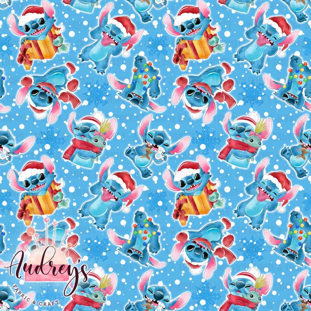 Xmas Stitch, Blue | PRE-ORDER | Choose Your Own Base