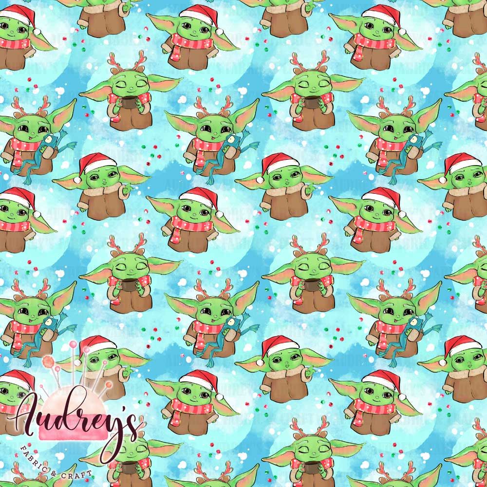 Xmas Yoda, Blue | PRE-ORDER | Choose Your Own Base