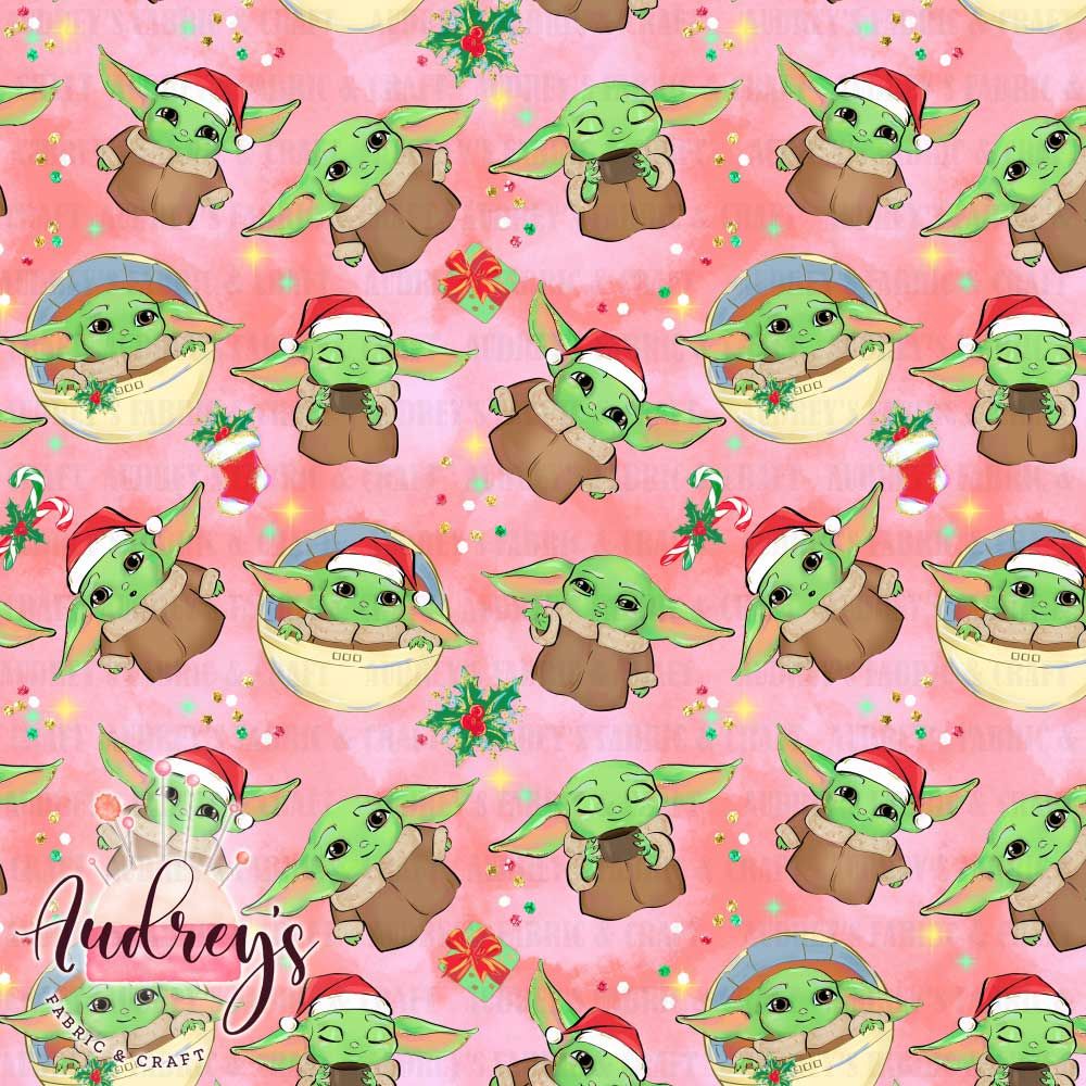 Xmas Yoda, Pink | PRE-ORDER | Choose Your Own Base