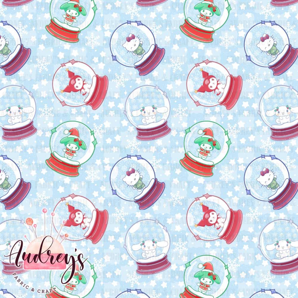 Xmas Sanrio, Snow Globe | PRE-ORDER | Choose Your Own Base