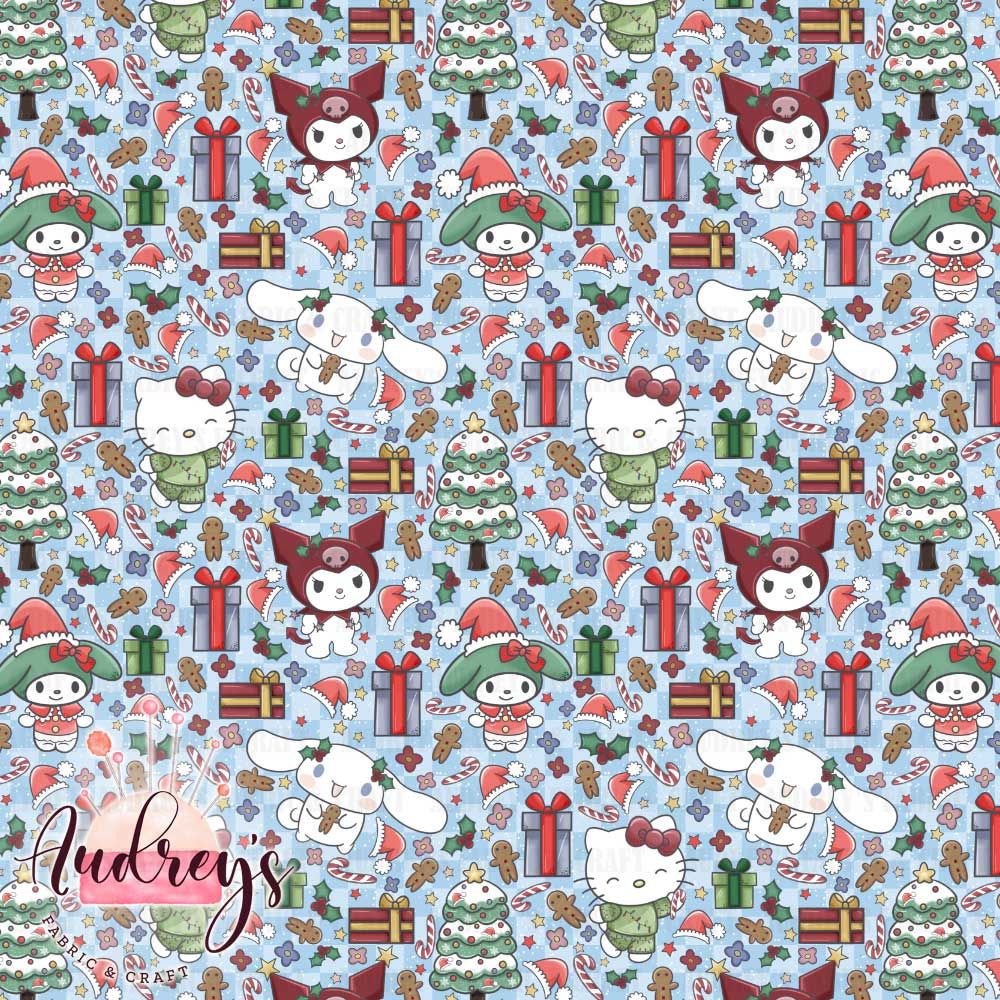 Xmas Sanrio, Blue | PRE-ORDER | Choose Your Own Base