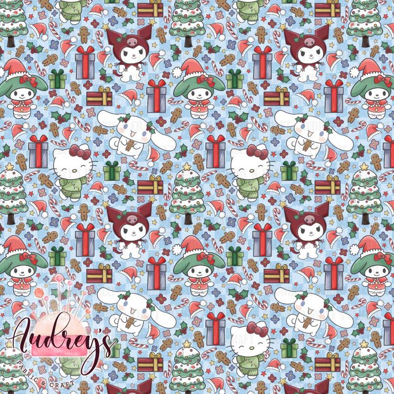 Xmas Sanrio, Blue | PRE-ORDER | Choose Your Own Base