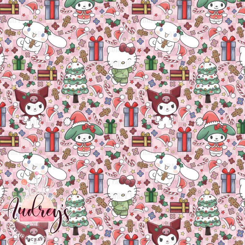 Xmas Sanrio, Pink | PRE-ORDER | Choose Your Own Base