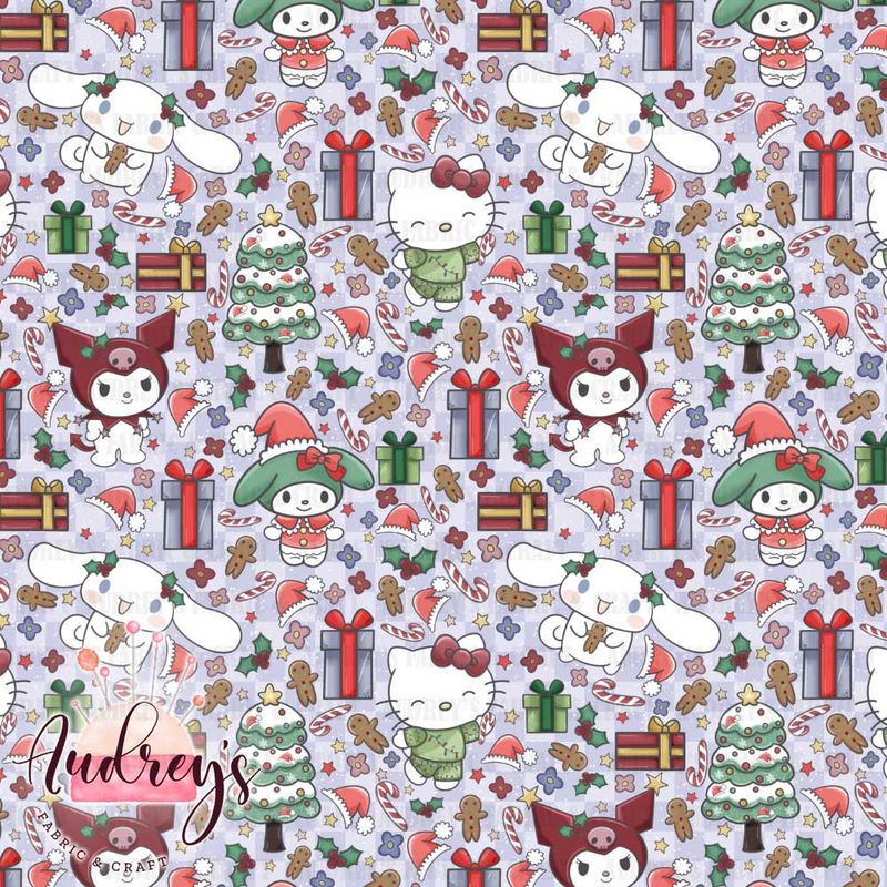 Xmas Sanrio, Purple | PRE-ORDER | Choose Your Own Base