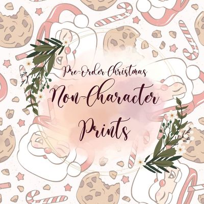 Pre-Order Christmas - Non-Character Designs