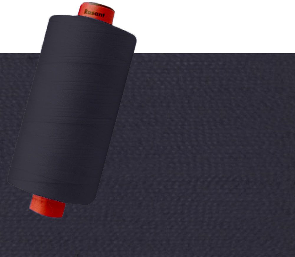 X0822 - Very Dark Navy Blue | Rasant Polyester Cotton Thread 120/40 | 1000m