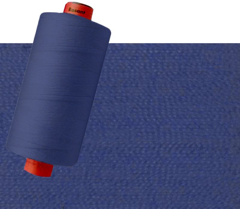 3644 - Dark Royal Blue | Rasant Polyester Cotton Thread 120/40 | 1000m