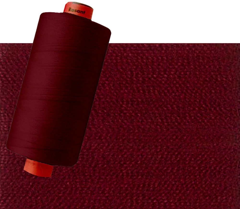 2900 - Burgundy | Rasant Polyester Cotton Thread 120/40 | 1000m