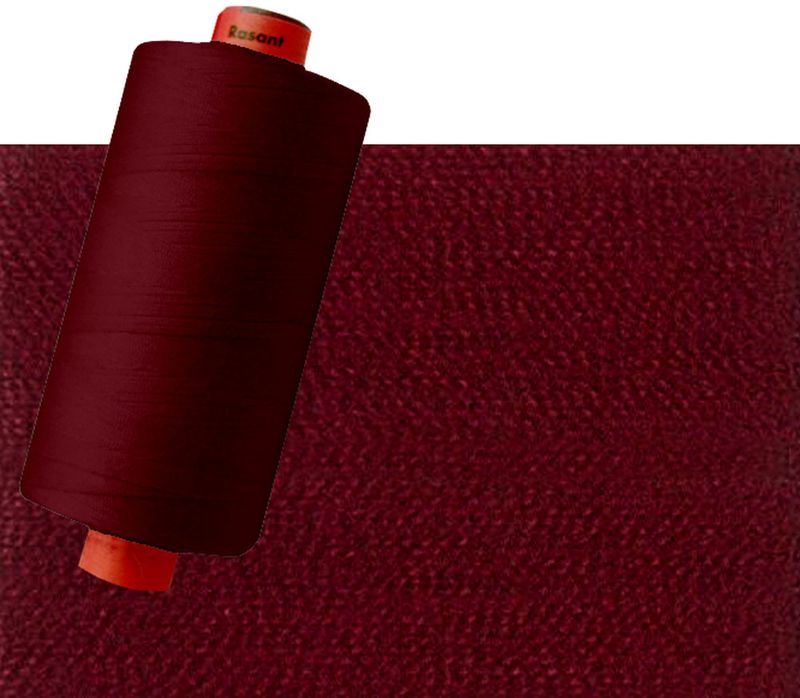 2900 - Burgundy | Rasant Polyester Cotton Thread 120/40 | 1000m